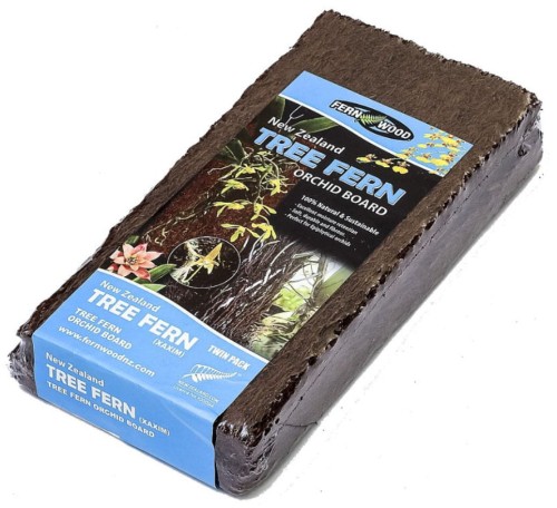 Przejdź do produktu Panel z paproci do storczyków i terrarium Tree Fern 2szt 30x15cm