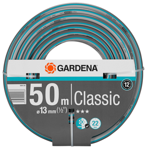 Przejdź do produktu Wąż Classic 13mm 1/2 50m Gardena
