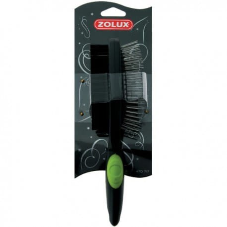 Przejdź do produktu Szczotka podwójna plastikowa dla psa 470717 Zolux