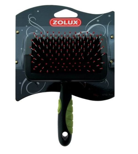 Przejdź do produktu Zolux 470714 zgrzebło średnie szczotka plastikowa dla psa  