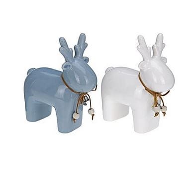Przejdź do produktu Figurka renifer ceramiczny 18cm 337161 ozdoba