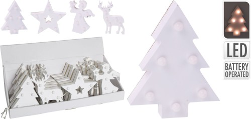 Przejdź do produktu Figurka swiateczna na baterie z lampkami 269134