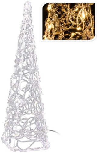 Przejdź do produktu Piramida akrylowa 60cm podświetlana 40led 623611