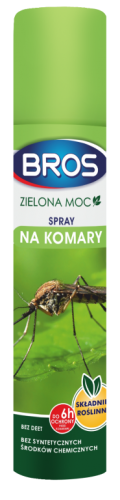 Przejdź do produktu Bros spray komary kleszcze 120/90ml Zielona Moc 