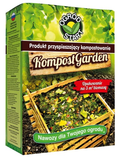 Przejdź do produktu KompostGarden przyspiesza kompostowanie 0,8kg Ogród Start