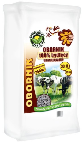 Przejdź do produktu Obornik bydlęcy granulowany 20kg 100% Ogród Start