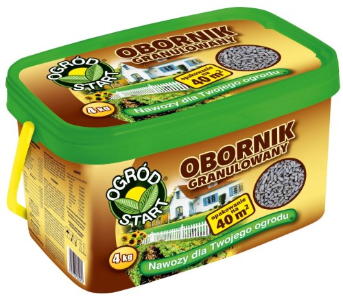 Przejdź do produktu Obornik granulowany w wiaderku 4kg Ogród Start