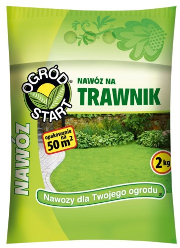 Przejdź do produktu Nawóz na trawnik granulowany 2kg na 50m2 Ogród Start