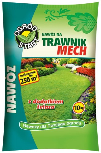 Przejdź do produktu Nawóz na trawnik mech z żelazem 10kg Ogród Start