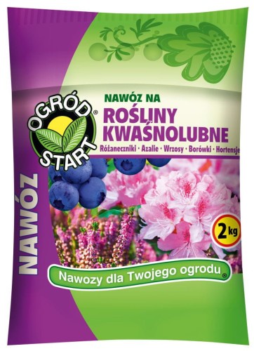 Przejdź do produktu Nawóz na rośliny kwaśnolubne 2kg Ogród Start