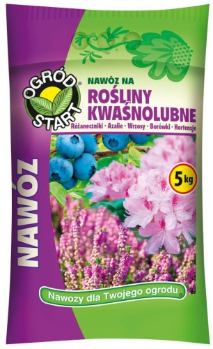 Przejdź do produktu Nawóz na rośliny kwaśnolubne 5kg Ogród Start