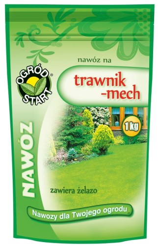 Przejdź do produktu Nawóz na trawnik mech z żelazem 1kg Ogród Start