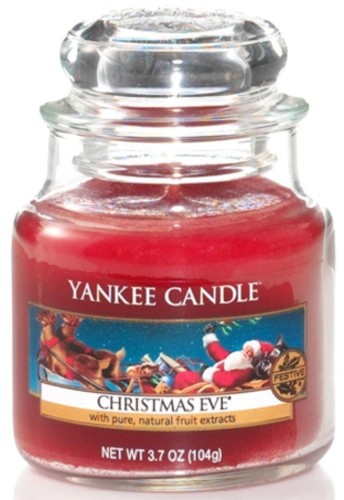 Przejdź do produktu Świeca mała w słoiku zimowa Christmas Eve Yankee Candle