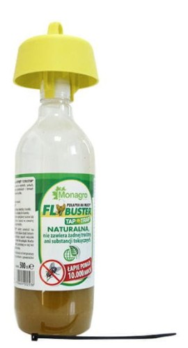 Przejdź do produktu Gotowa pułapka na muchy FLYBUSTER 500ml 10 tys much
