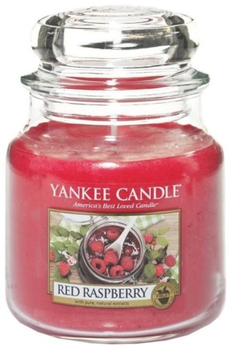Przejdź do produktu Yankee Candle średnia świeca 411g RED RASPBERRY