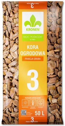 Przejdź do produktu  Kora ogrodowa gruba 40-60mm 50L Kronen