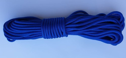 Przejdź do produktu Linka plandekowa niebieska PPR 4 mm 20 m do plandek