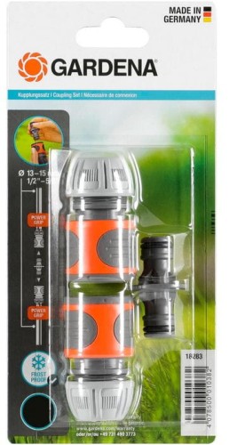 Przejdź do produktu Zestaw do łączenia węża szybkozłączki nypel 1/2 cala 18283 Gardena