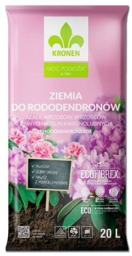 Przejdź do produktu Ziemia do rododendronów i kwaśnolubnych 20L Kronen