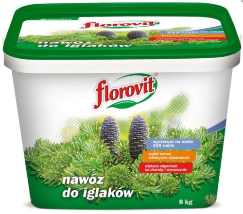 Przejdź do produktu Nawóz do iglaków 8kg na 535 roślin Florovit 