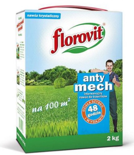 Przejdź do produktu Interwencyjny nawóz do trawników Anty-Mech 2kg Florovit