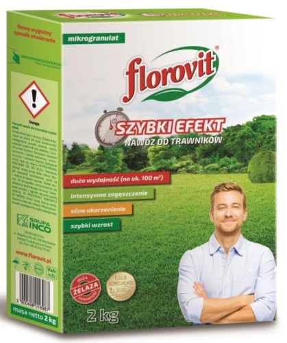 Przejdź do produktu Nawóz do trawników 2kg Szybki efekt Florovit