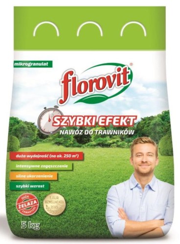 Przejdź do produktu Nawóz do trawników 5kg Szybki efekt Florovit