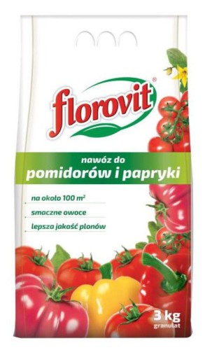 Przejdź do produktu Nawóz do pomidorów i papryki 3kg Florovit