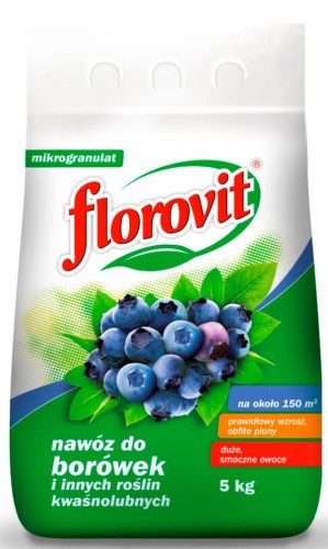 Przejdź do produktu Nawóz do borówek i kwaśnolubnych 5kg Florovit