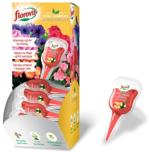 Przejdź do produktu Vital Complex nawóz do kwitnących aplikatory 30szt Florovit