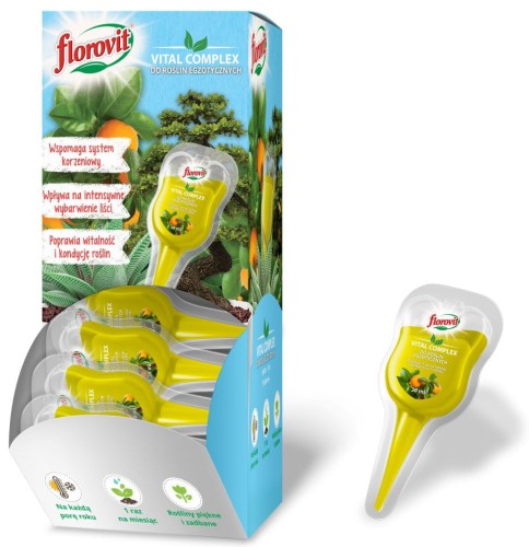 Przejdź do produktu Vital Complex nawóz do egzotycznych cytrusów 30szt Florovit