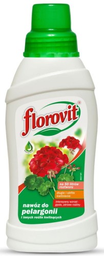 Przejdź do produktu Nawóz do pelargonii i kwitnących płynny 0,5L Florovit