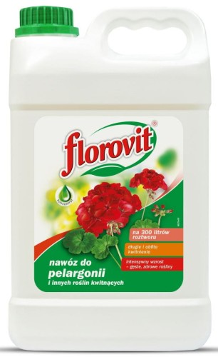 Przejdź do produktu Nawóz do pelargonii i kwitnących płynny 2,5L Florovit