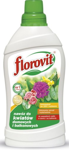 Przejdź do produktu Nawóz do kwiatów domowych i balkonowych 0,5L Florovit