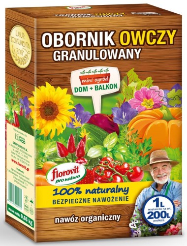 Przejdź do produktu Obornik owczy granulowany 1L Florovit
