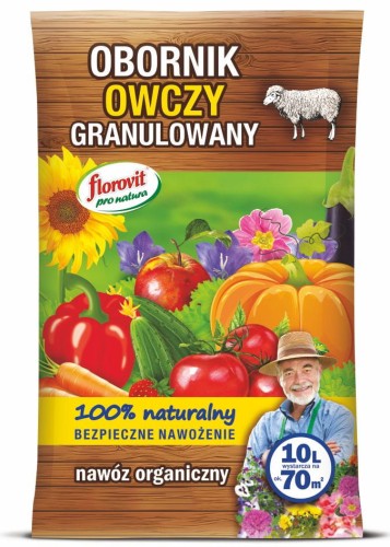 Przejdź do produktu Obornik owczy granulowany 10L Florovit