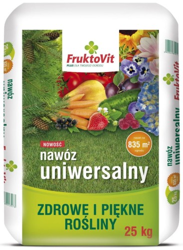 Przejdź do produktu Nawóz mineralny granulowany uniwersalny 25kg FruktoVit