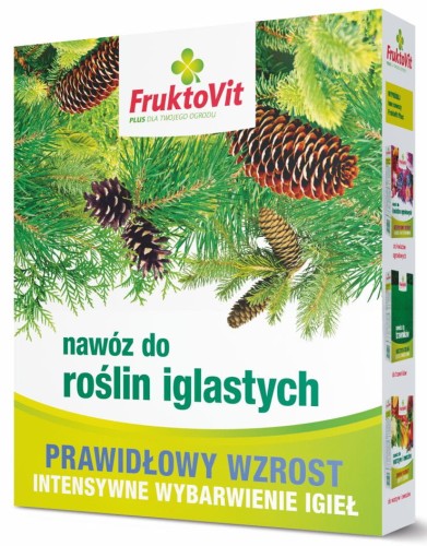 Przejdź do produktu Nawóz granulowany do iglaków 1,2kg FruktoVit