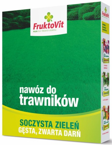 Przejdź do produktu Nawóz granulowany do trawników 1,2kg FruktoVit
