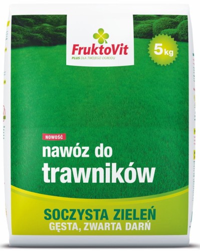 Przejdź do produktu Nawóz granulowany do trawników 5kg FruktoVit