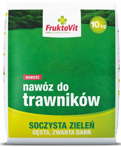 Przejdź do produktu Nawóz granulowany do trawników 10kg FruktoVit 