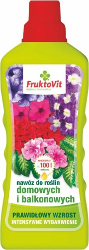 Przejdź do produktu Nawóz płynny do roślin domowych i balkonowych 1,1kg FruktoVit