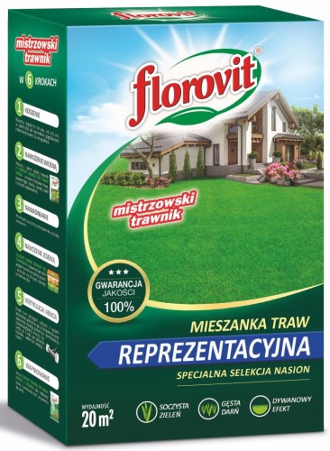 Przejdź do produktu Trawa reprezentacyjna dywan 0,5kg Florovit