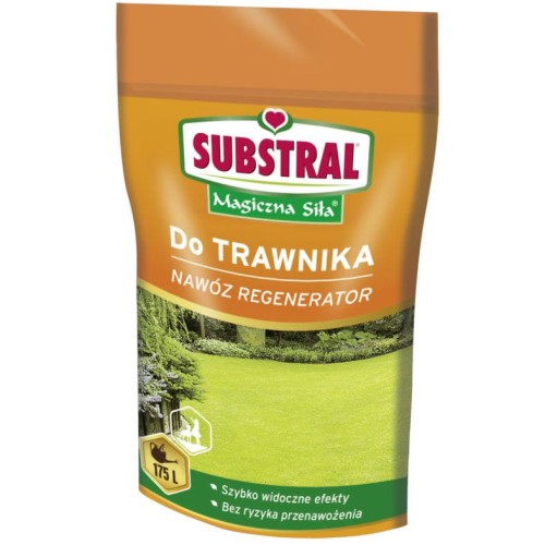Przejdź do produktu Nawóz regenerator do trawnika 350g SUBSTRAL Magiczna Siła