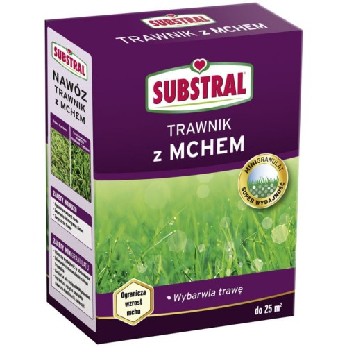 Przejdź do produktu Nawóz do trawnika z mchem 100 dni 1kg SUBSTRAL długodziałający