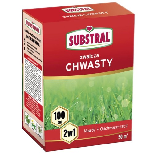 Przejdź do produktu Nawóz zwalcza chwasty odchwaszczacz 2w1 1kg Substral długodziałający