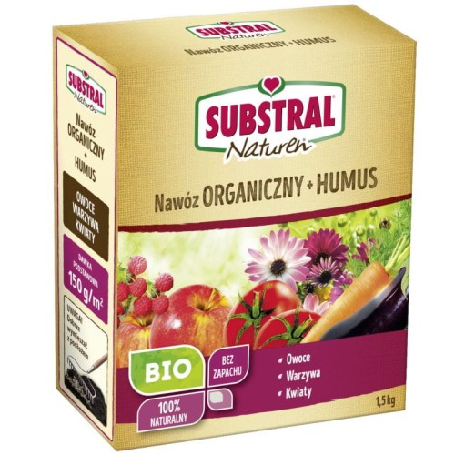 Przejdź do produktu Nawóz naturalny + humus 2w1 1,5kg owoce warzywa kwiaty SUBSTRAL