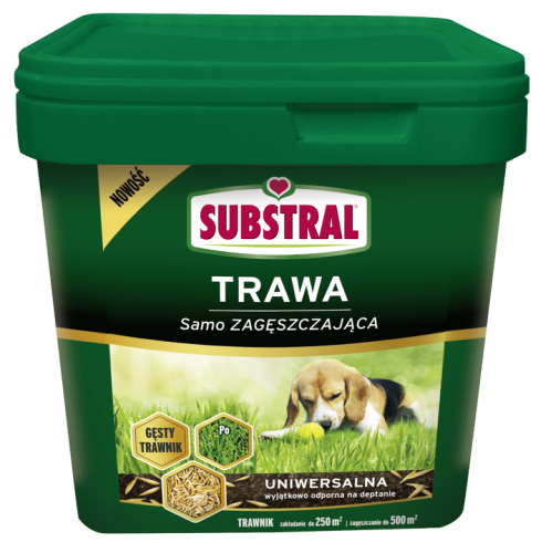 Przejdź do produktu Trawa Uniwersalna samozagęszczająca 5kg Substral