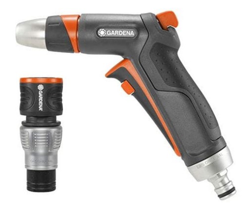 Przejdź do produktu Pistolet Gardena Premium do mycia podlewania i szybkozłączka 18306