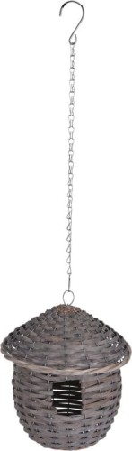 Przejdź do produktu Wiklinowy domek dla ptaków budka lęgowa 22cm 20797